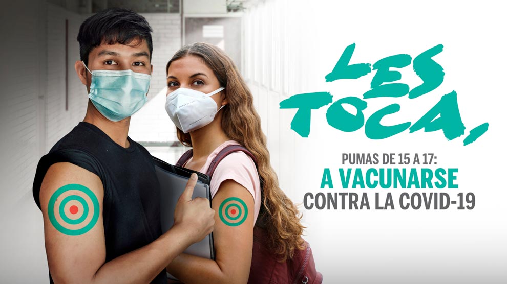 Les Toca: A Vacunarse Contra La Covid-19, Jóvenes Entre 15 Y 17 ...